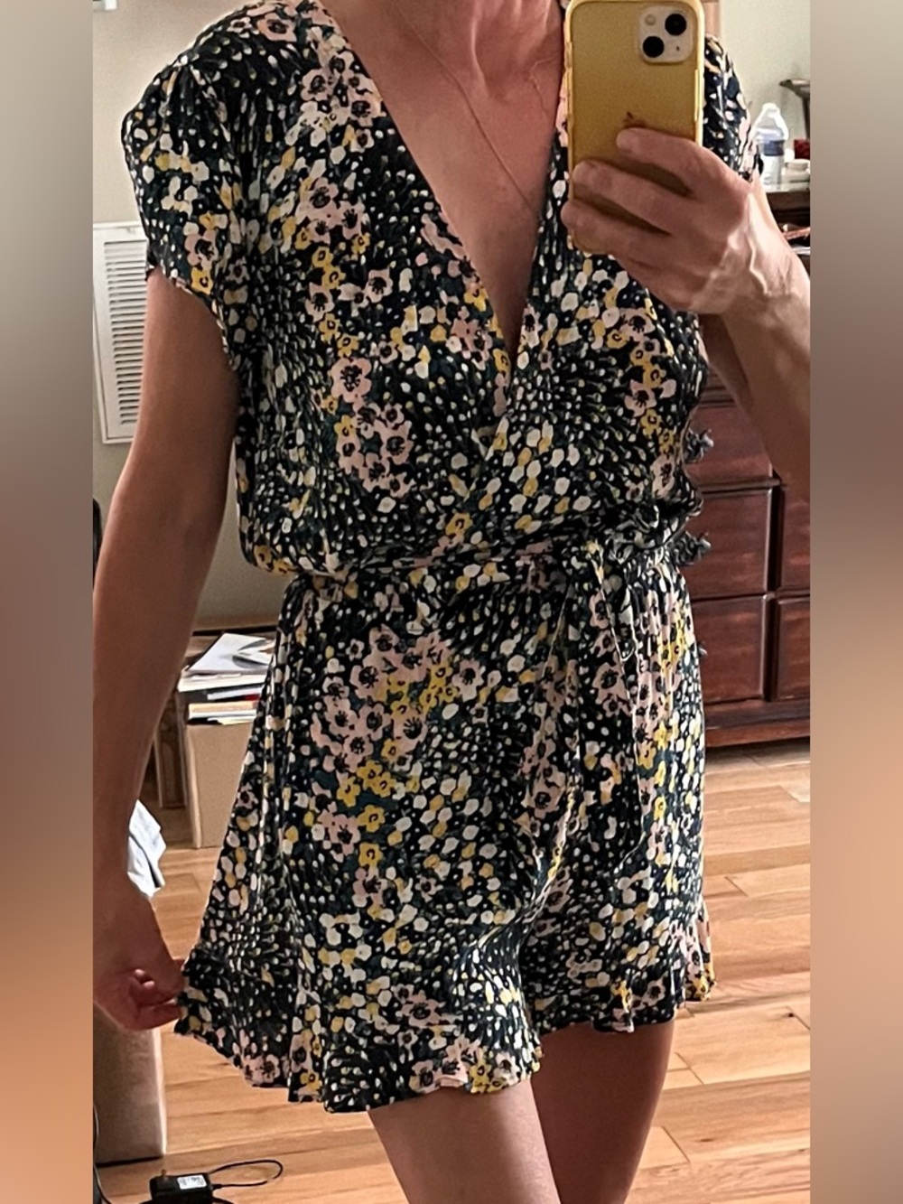 LOFT  Floral Romper